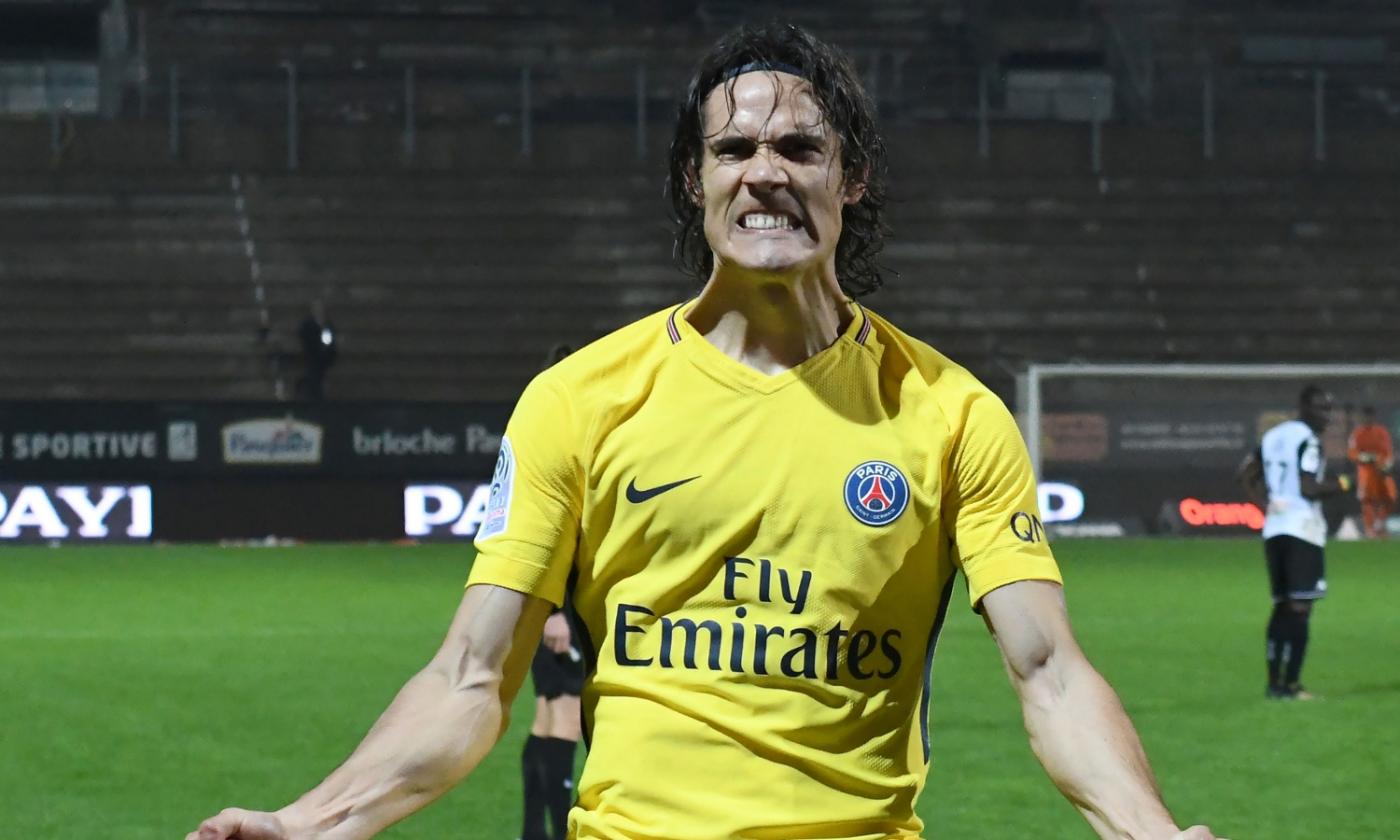 PSG, Cavani da record: 'Non sono leggenda' VIDEO