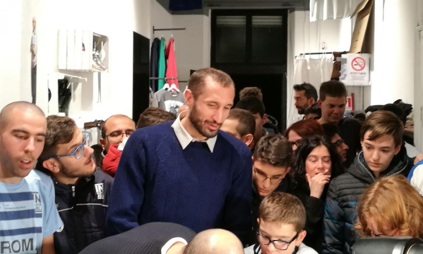 Cuore Chiellini: 'Nulla è impossibile, l'ho imparato da questi ragazzi' FOTO