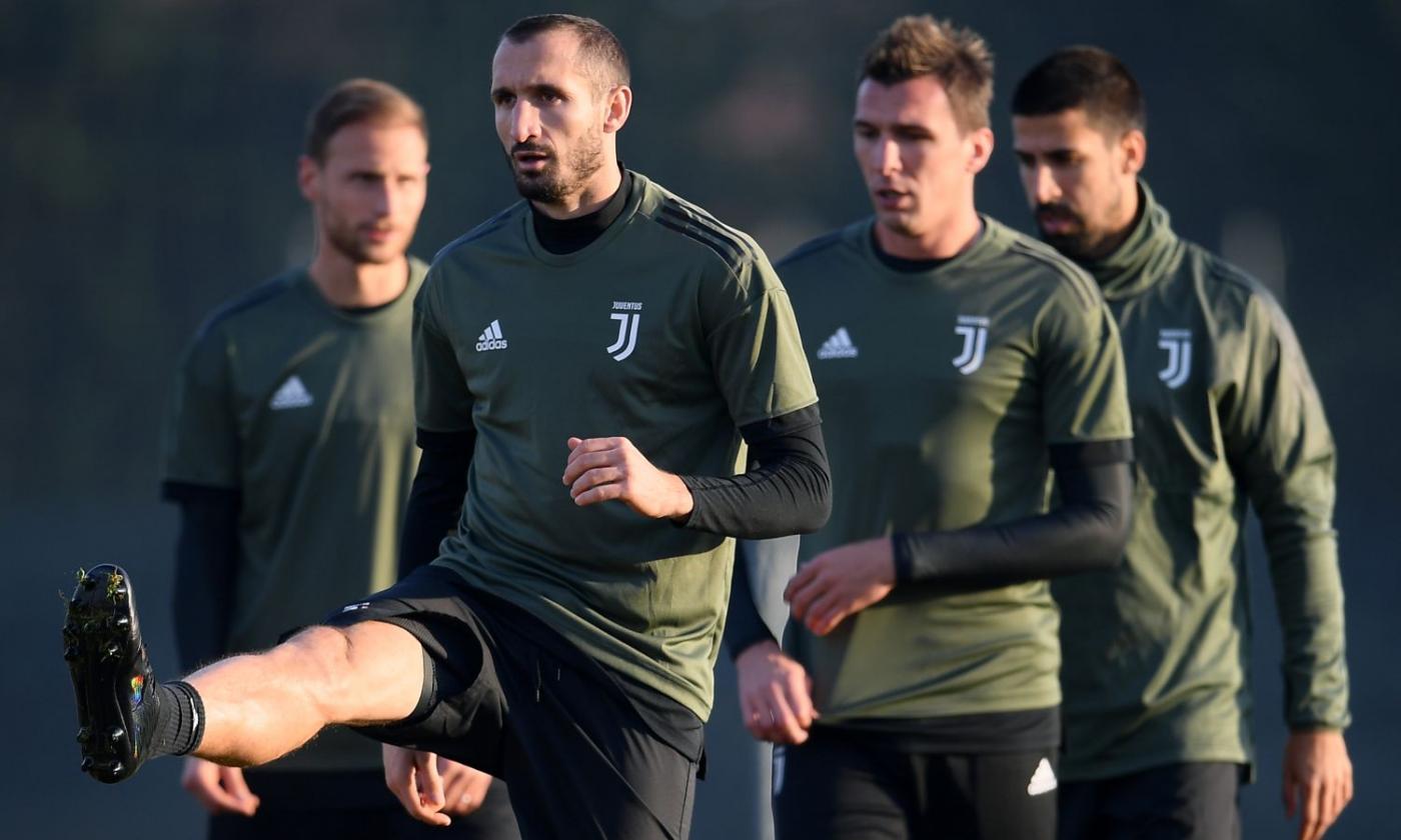 Juve, tegola Chiellini: salta il Barcellona