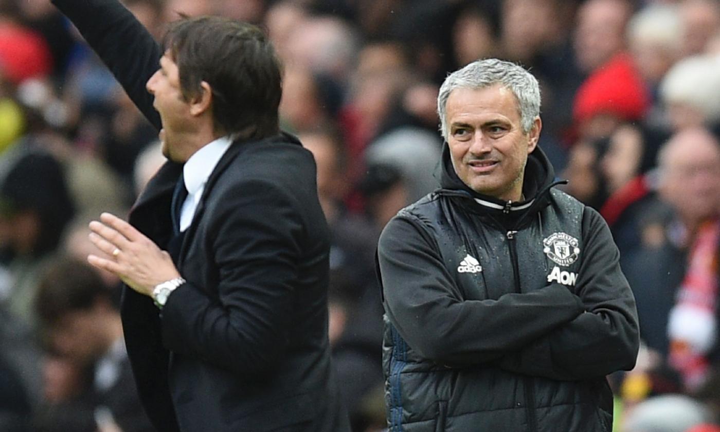 Manchester United-Chelsea, Conte contro Mourinho: 'Stretta di mano? Non mi interessa...' VIDEO