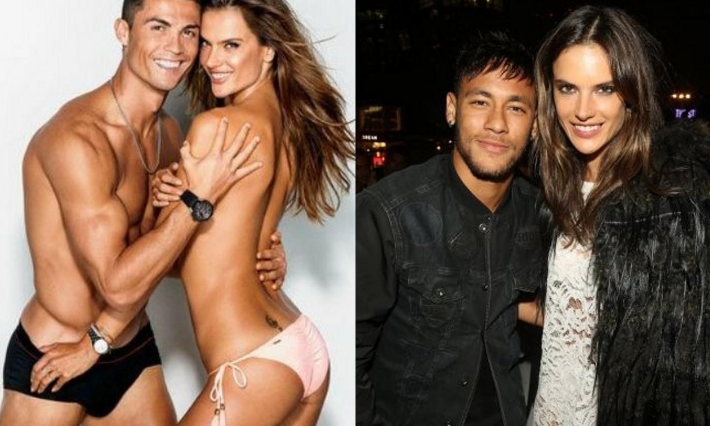 Alessandra Ambrosio: 'Neymar lo sposo, CR7 lo bacio' FOTOGALLERY