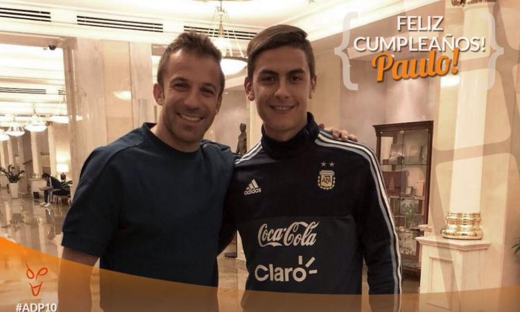 Del Piero: ‘Dybala? Vederlo con un’altra maglia sarà molto strano’ Del Piero: ‘Dybala? Vederlo con un’altra maglia sarà molto strano’
