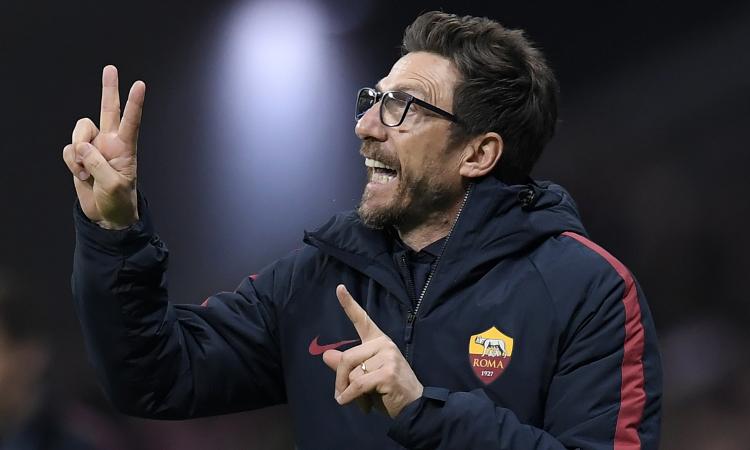 Roma, Di Francesco: 'Partita da uomini. Quarti? Non temo nessuno'