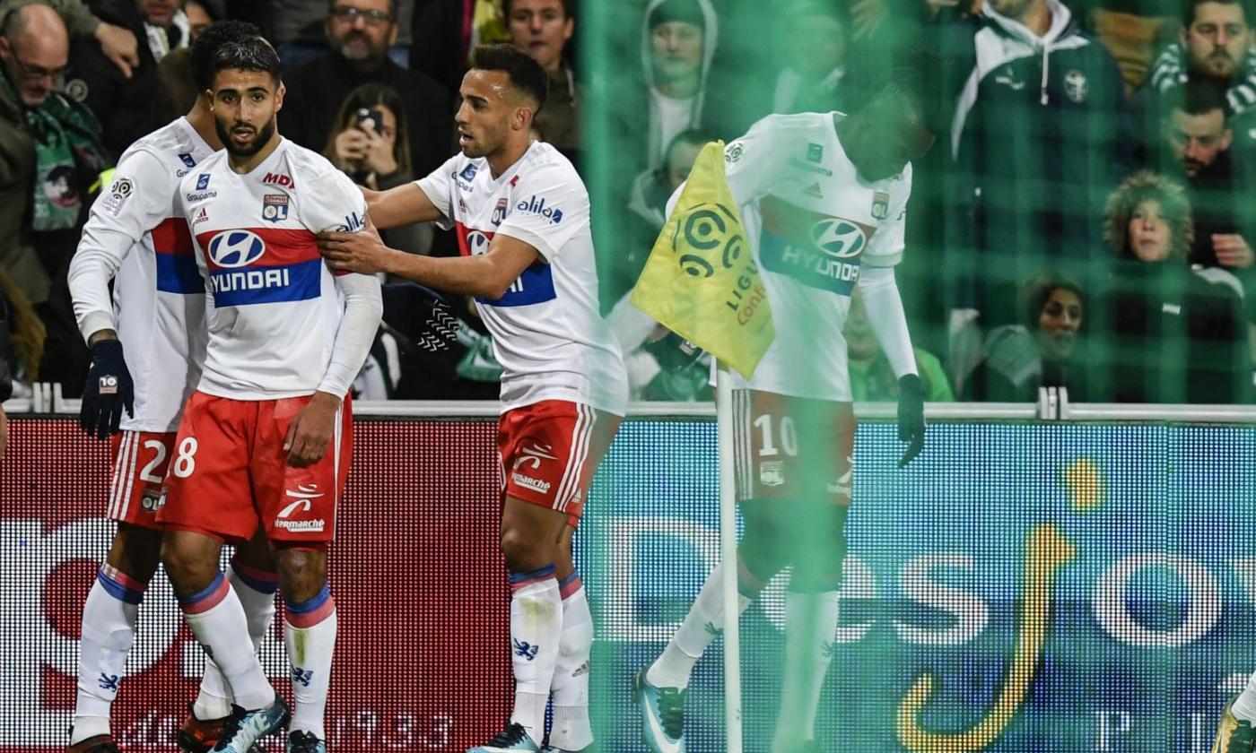 Milan, duello con l'Arsenal per Fekir