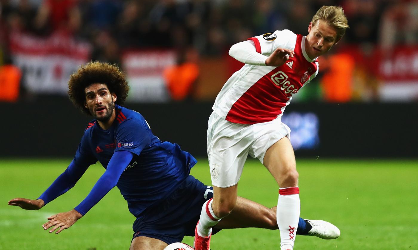 Ajax: sirene inglesi per Frenkie de Jong