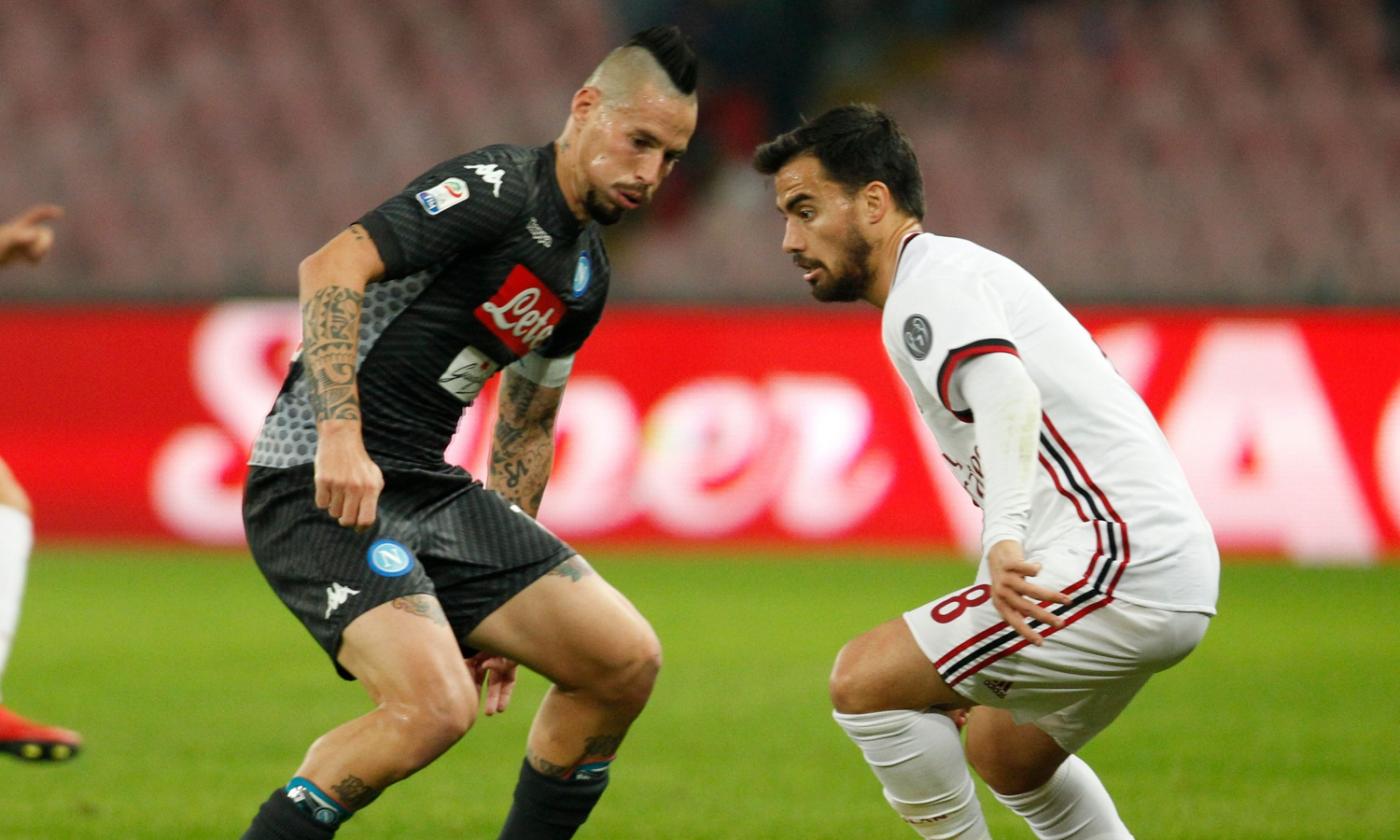 Milan: Suso in dubbio per il match con l'Austria Vienna