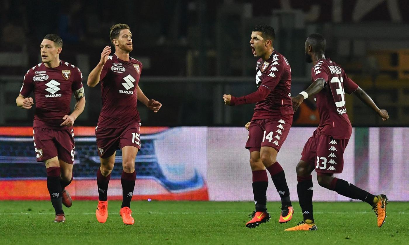 Torino, niente turnover contro il Milan