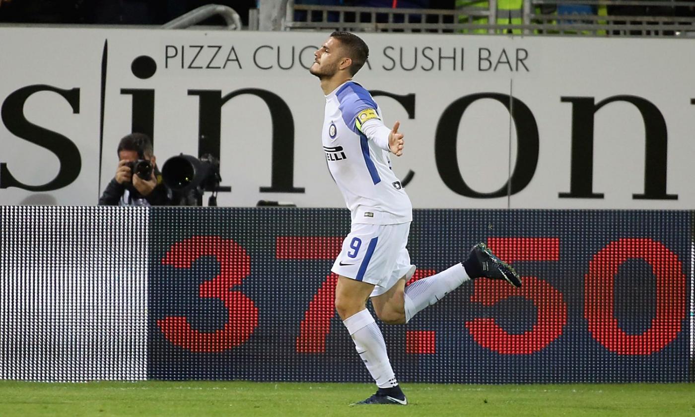 Cagliari Inter 1-3: GOL E HIGHLIGTS. Rivedi le prodezze di Icardi 