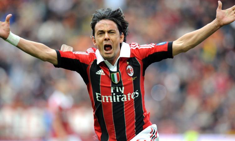 Inzaghi, riecco il Novara: gol, emozioni e ricordi nell'addio in lacrime al Milan