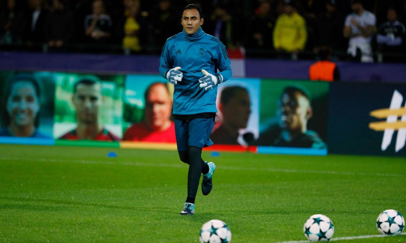 PSG, contatto con Keylor Navas