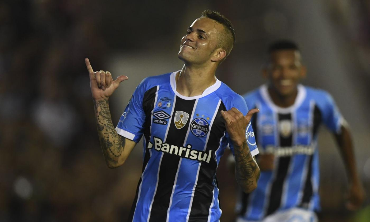 Gremio: tre squadre su Luan