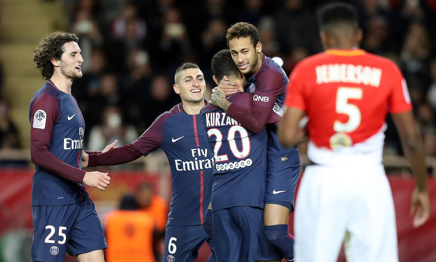 Il PSG vince 2-1 col Monaco e ipoteca il campionato: +9 sulle seconde VIDEO