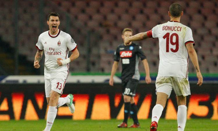 Milan, Romagnoli: 'Bonucci deluso dai fischi degli juventini, vinciamo la Coppa Italia anche per lui'