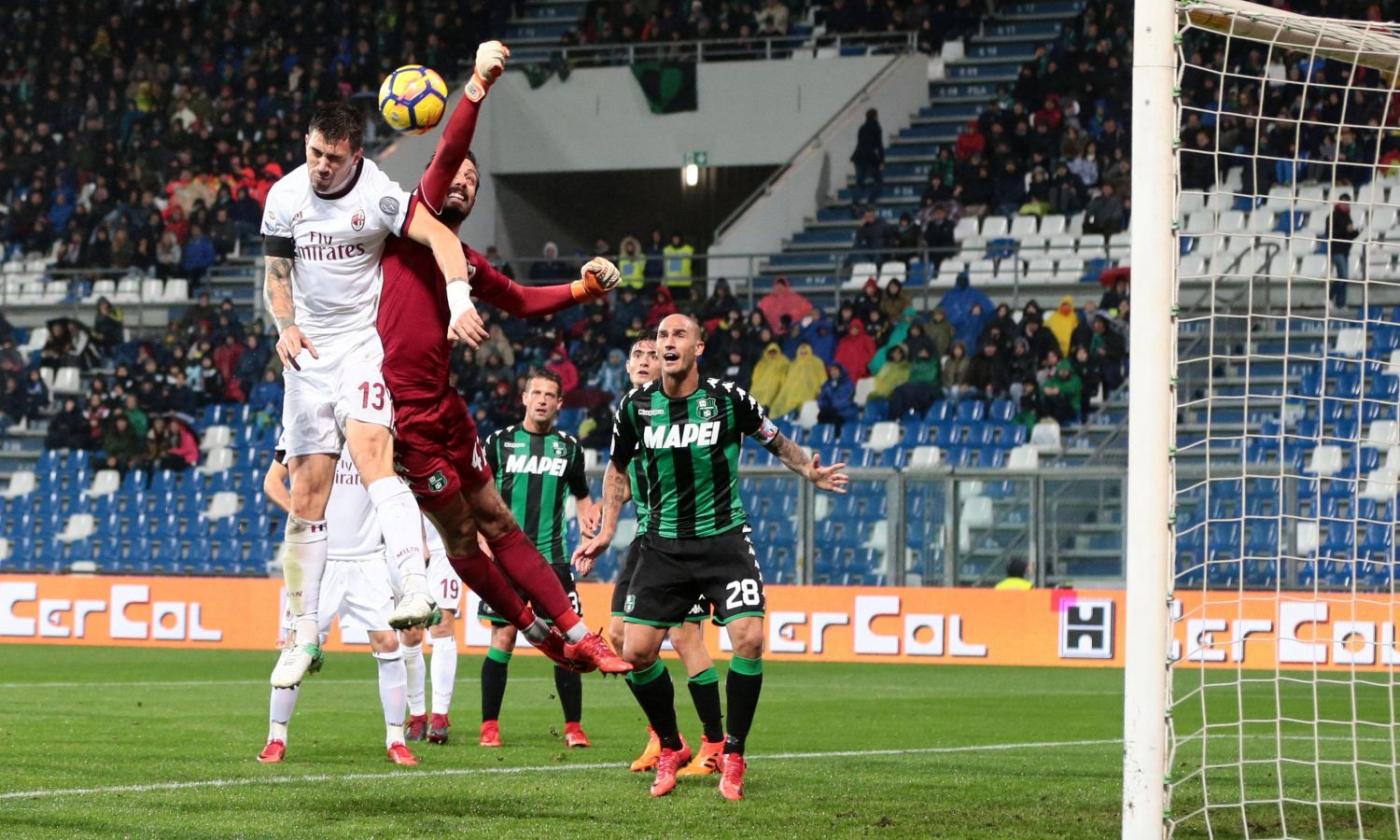 Sassuolo-Milan, rivivi la MOVIOLA: proteste di Consigli per il gol di Romagnoli