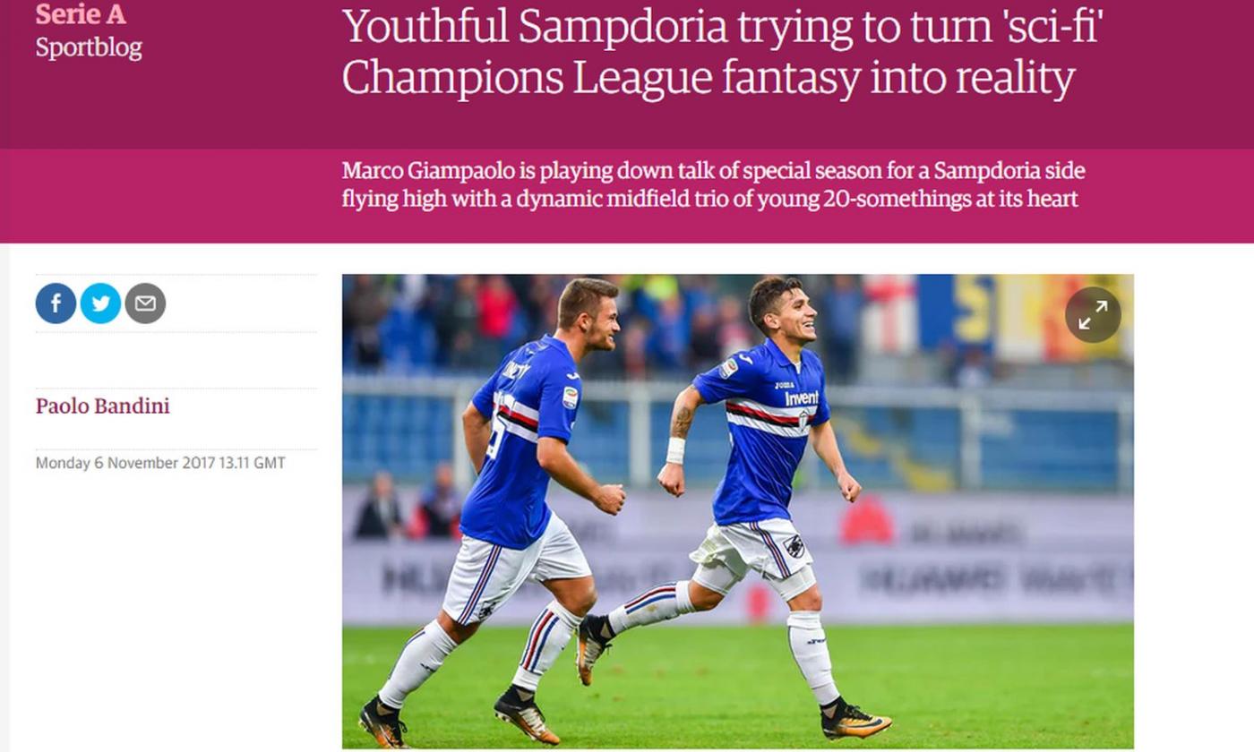 Il Guardian celebra la Sampdoria