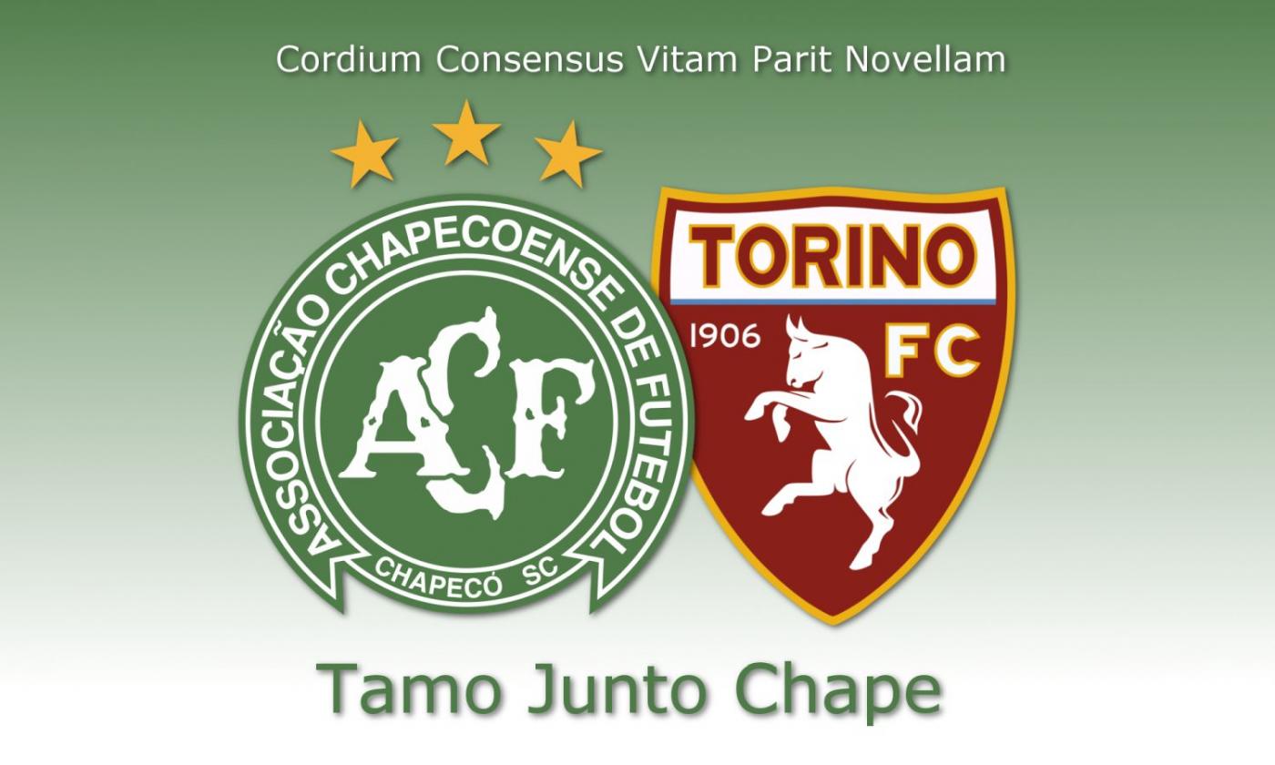 Torino, contro l'Atalanta con una maglia verde in memoria della Chapecoense