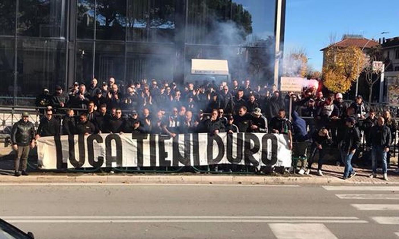 Scontri Vicenza-Samb, tifoso marchigiano in coma. Sostegno dagli ultras di tutta Italia: 'E' stato un poliziotto'