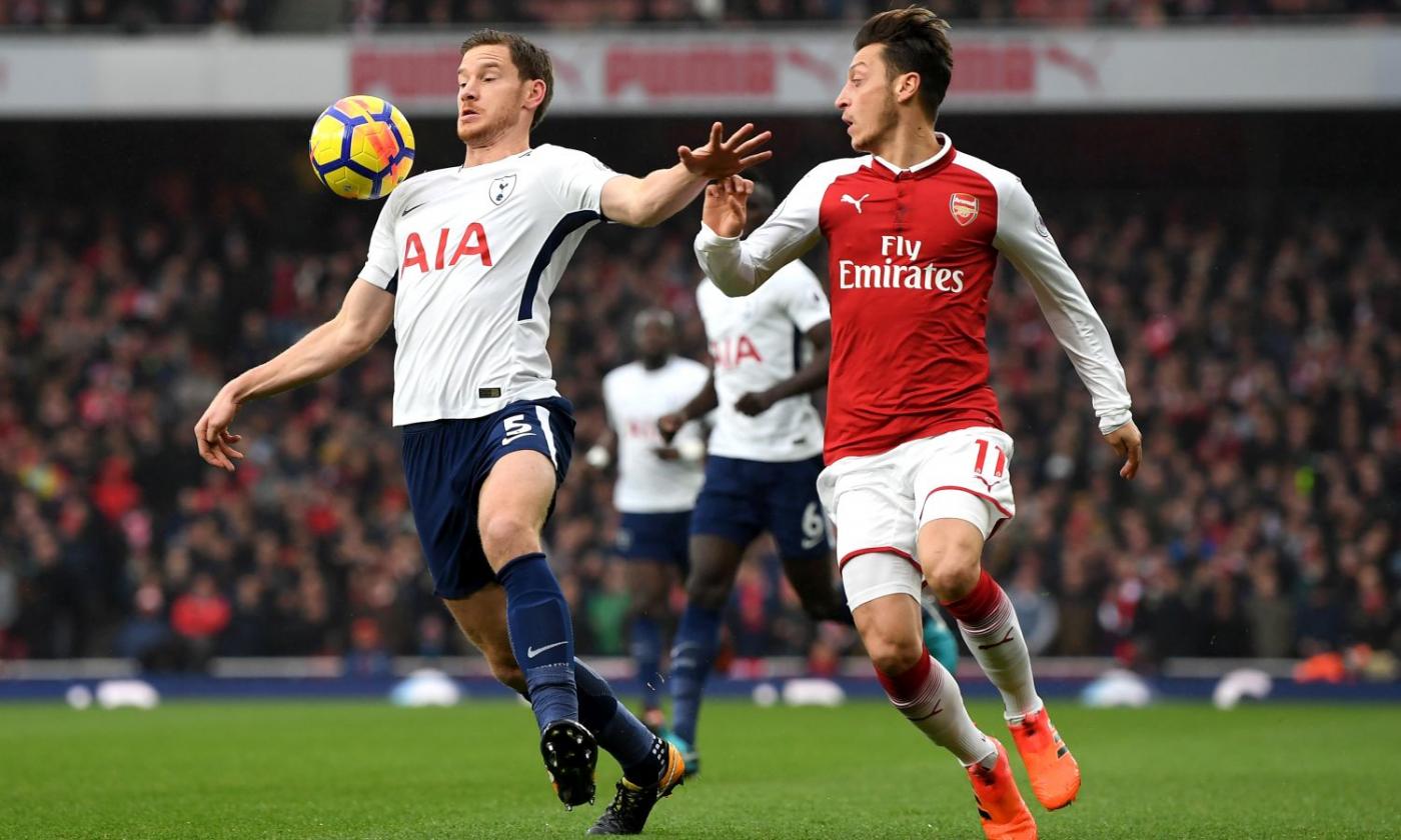 Totenham, retroscena Vertonghen: 'Ho detto no all'Arsenal'