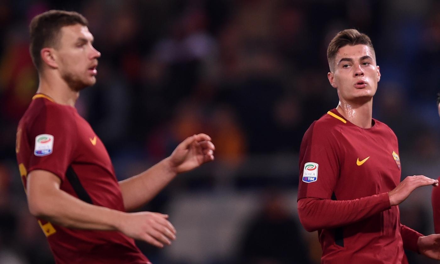 Dzeko: Two matches against Liverpool 'most important' for Roma this season