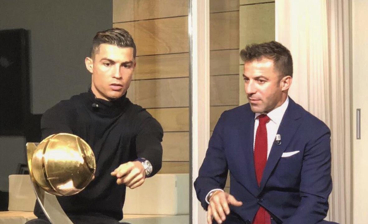 Globe Soccer Awards: Del Piero premia Cristiano Ronaldo VIDEO 