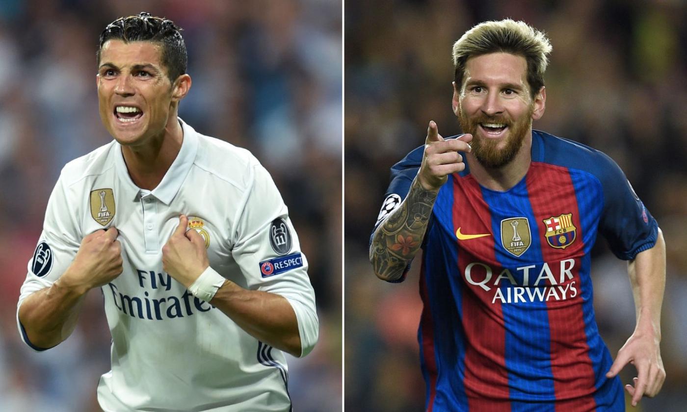 Ronaldo bet team-mates that he'd score more than Messi