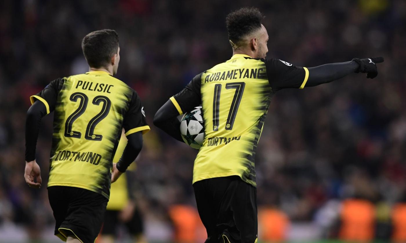 Atalanta, ecco il Borussia Dortmund: Aubameyang, Pulisic e la panchina...