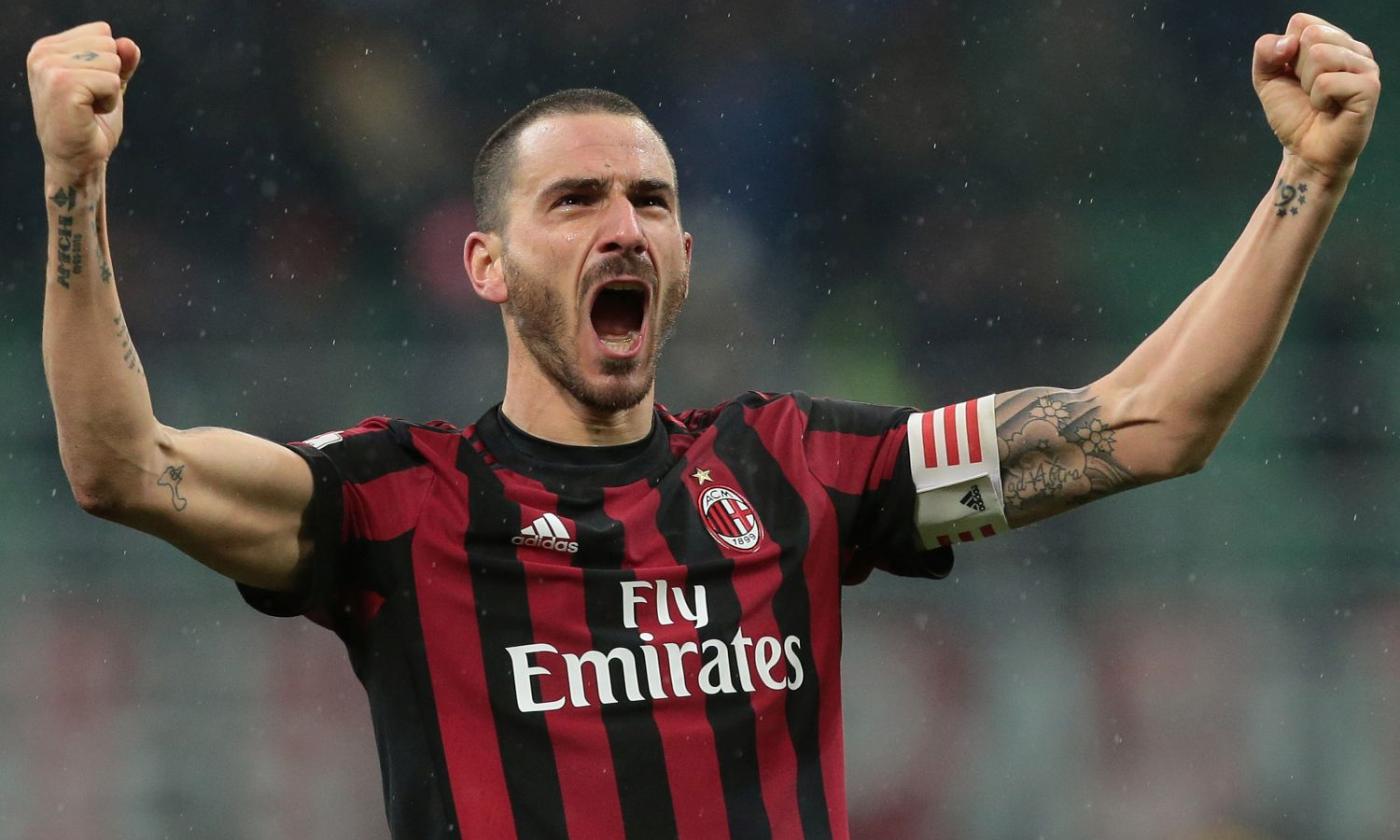 Milan, Bonucci: 'Stiamo crescendo, avanti così'