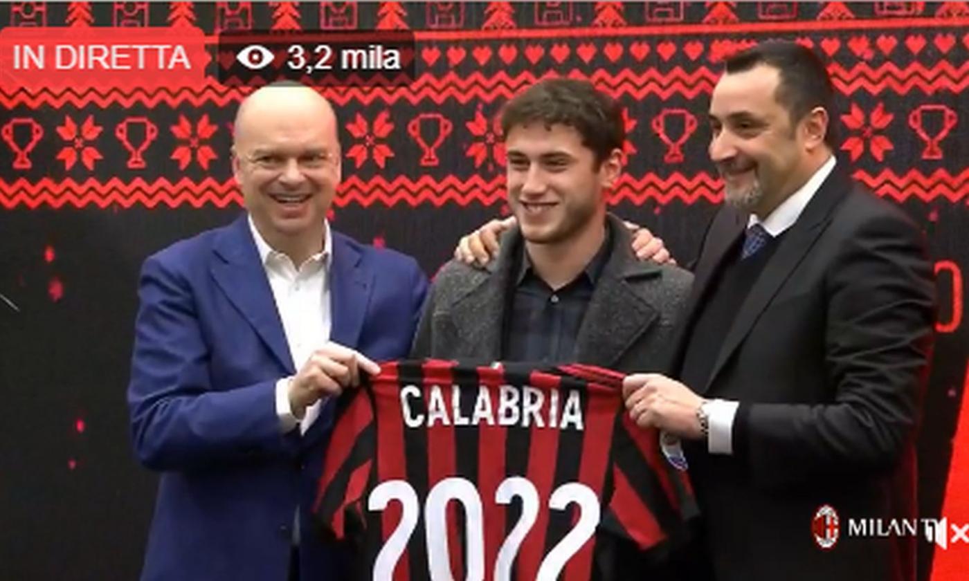 Official: Davide Calabria extends contract with AC Milan