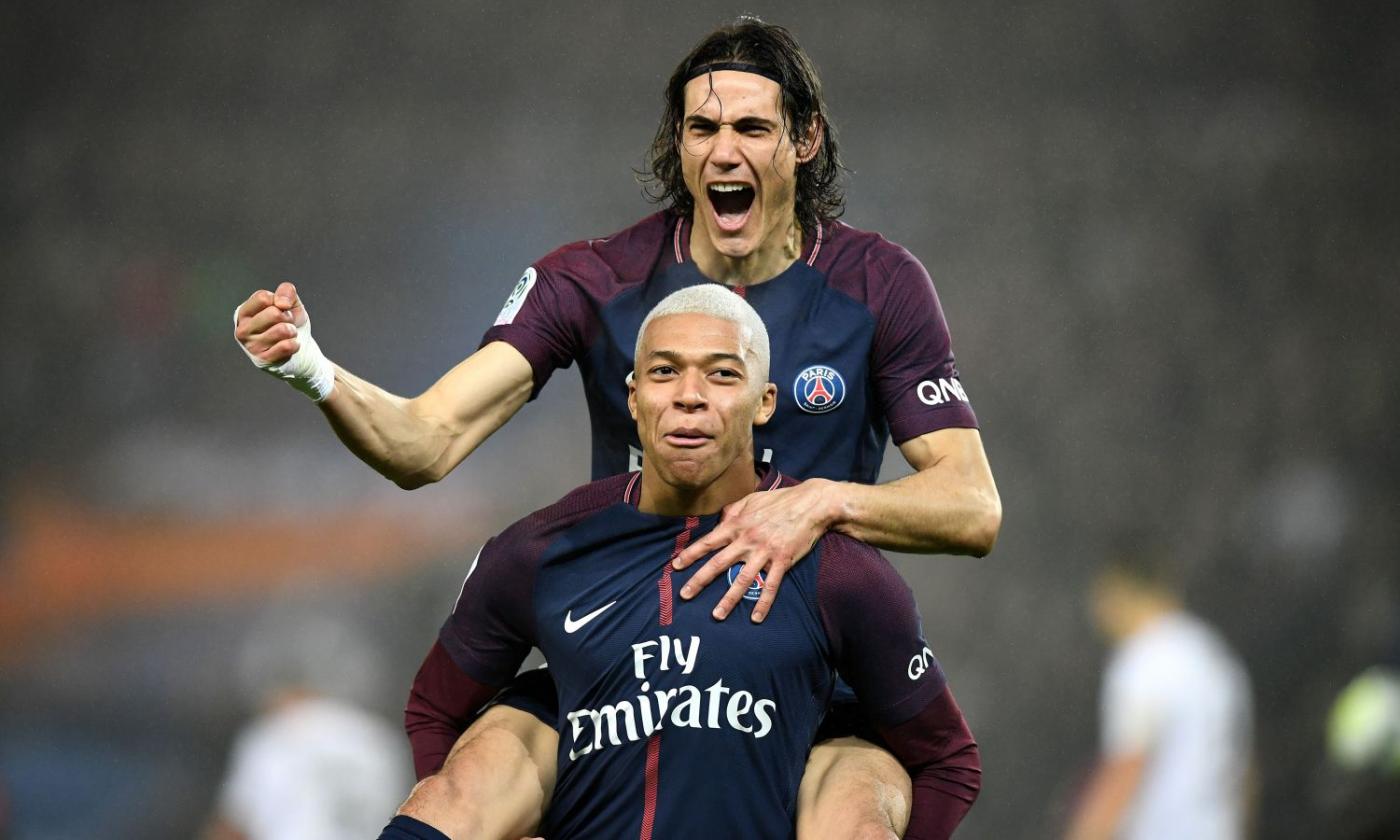 Ligue 1: tris PSG, Cavani da record e a -1 da Ibra. Monaco, Lione e Marsiglia ok VIDEO