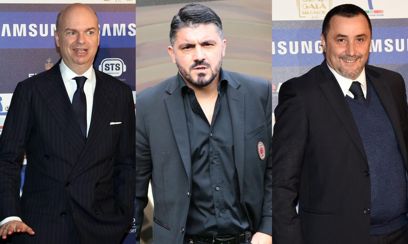 Milan: Gattuso, Mirabelli e Fassone a Bergamo per seguire la Primavera