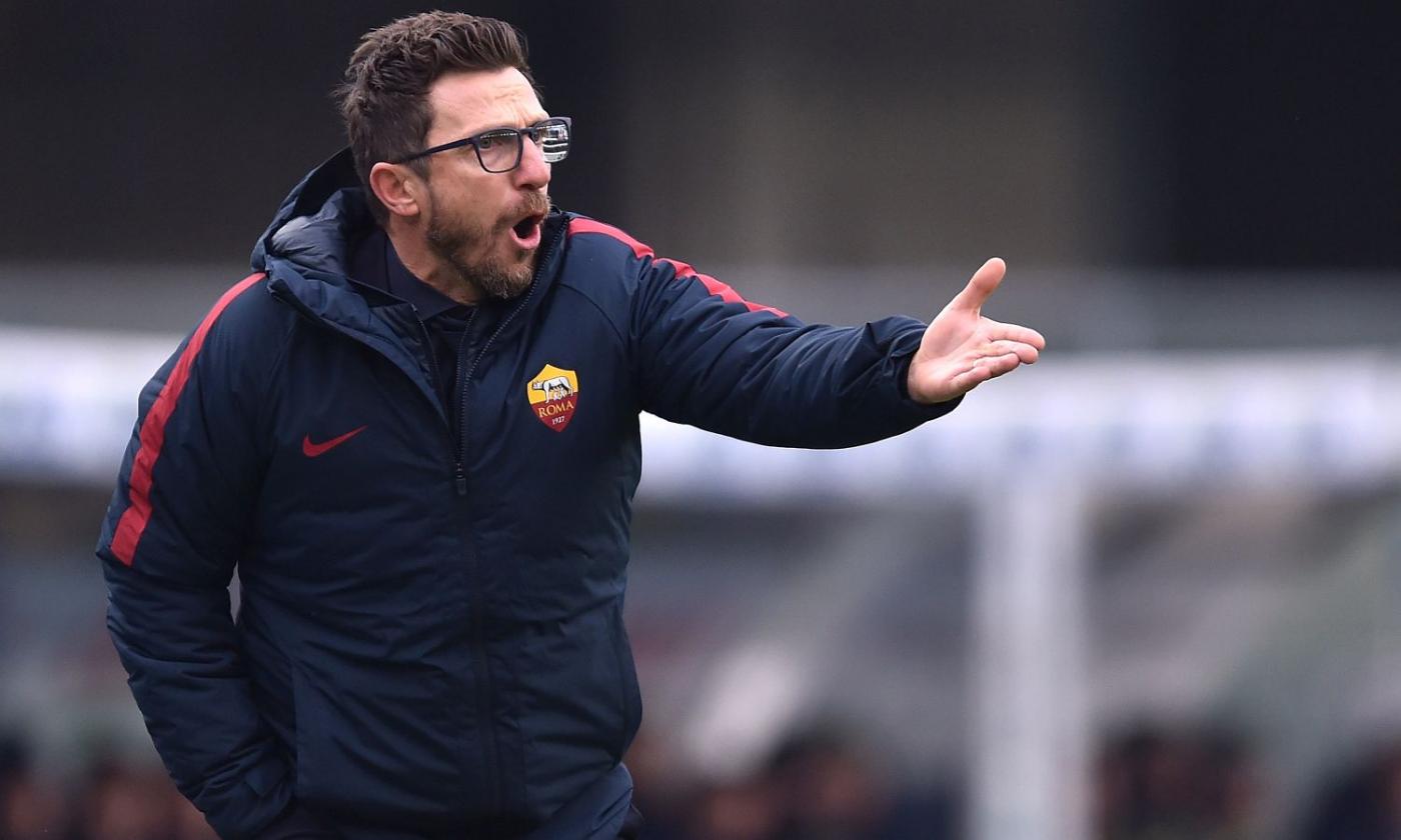 Roma, Di Francesco: 'Dzeko? Anch'io mi chiedo perché non segni, con Schick...' VIDEO