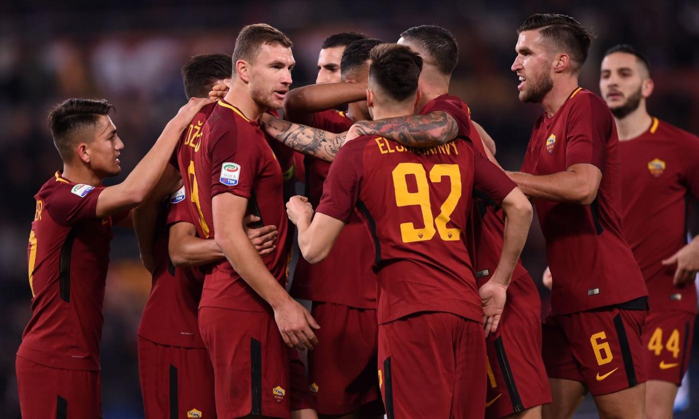 Roma, le pagelle di CM: Dzeko e Strootman senza pietà. El Shaarawy da mondiale