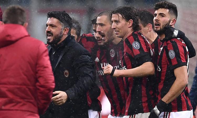Milanmania: Gattuso, per uscire dalla crisi la cura è una sola: l'Inter