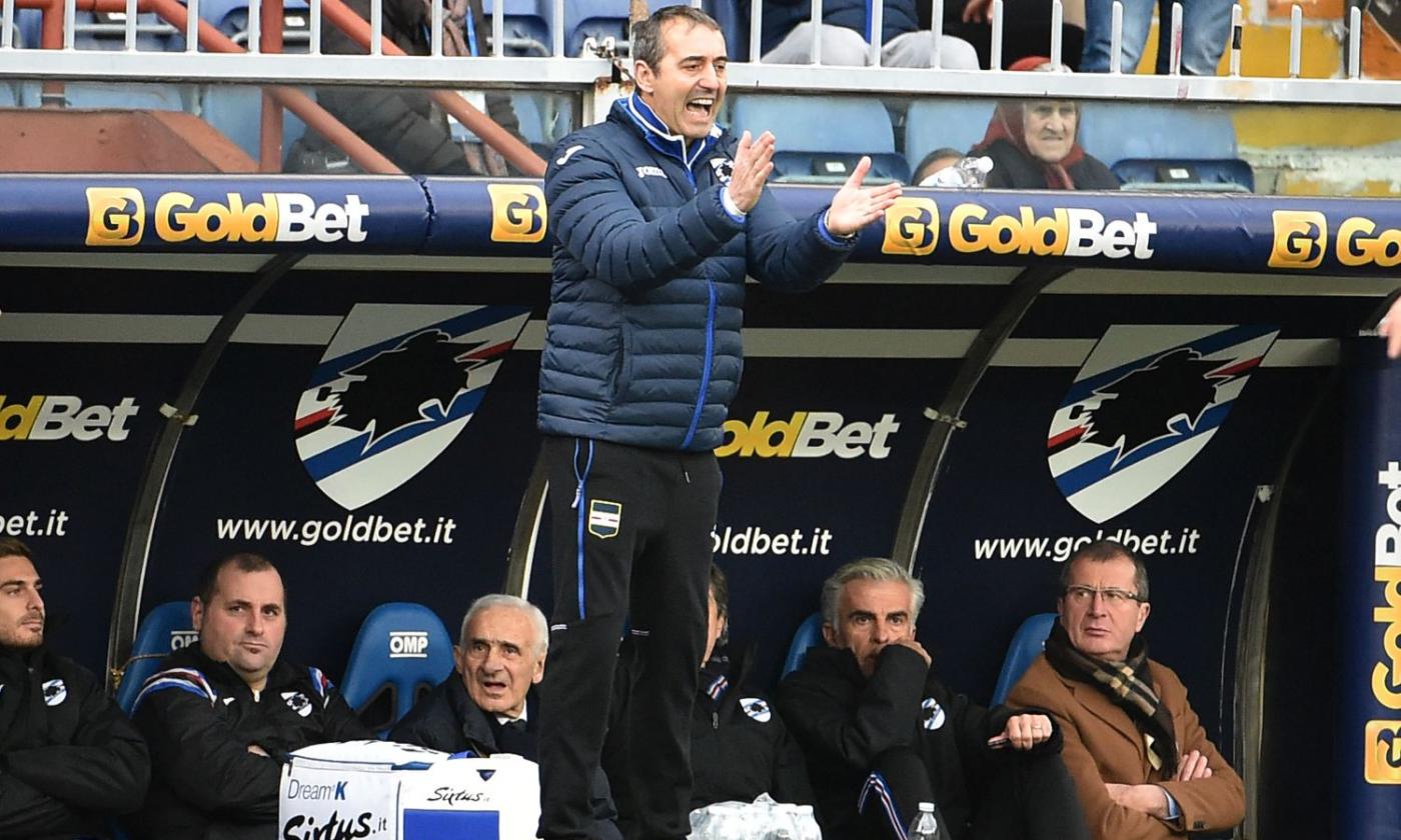 Sampdoria, Giampaolo non è in discussione: e in settimana incontra Ferrero