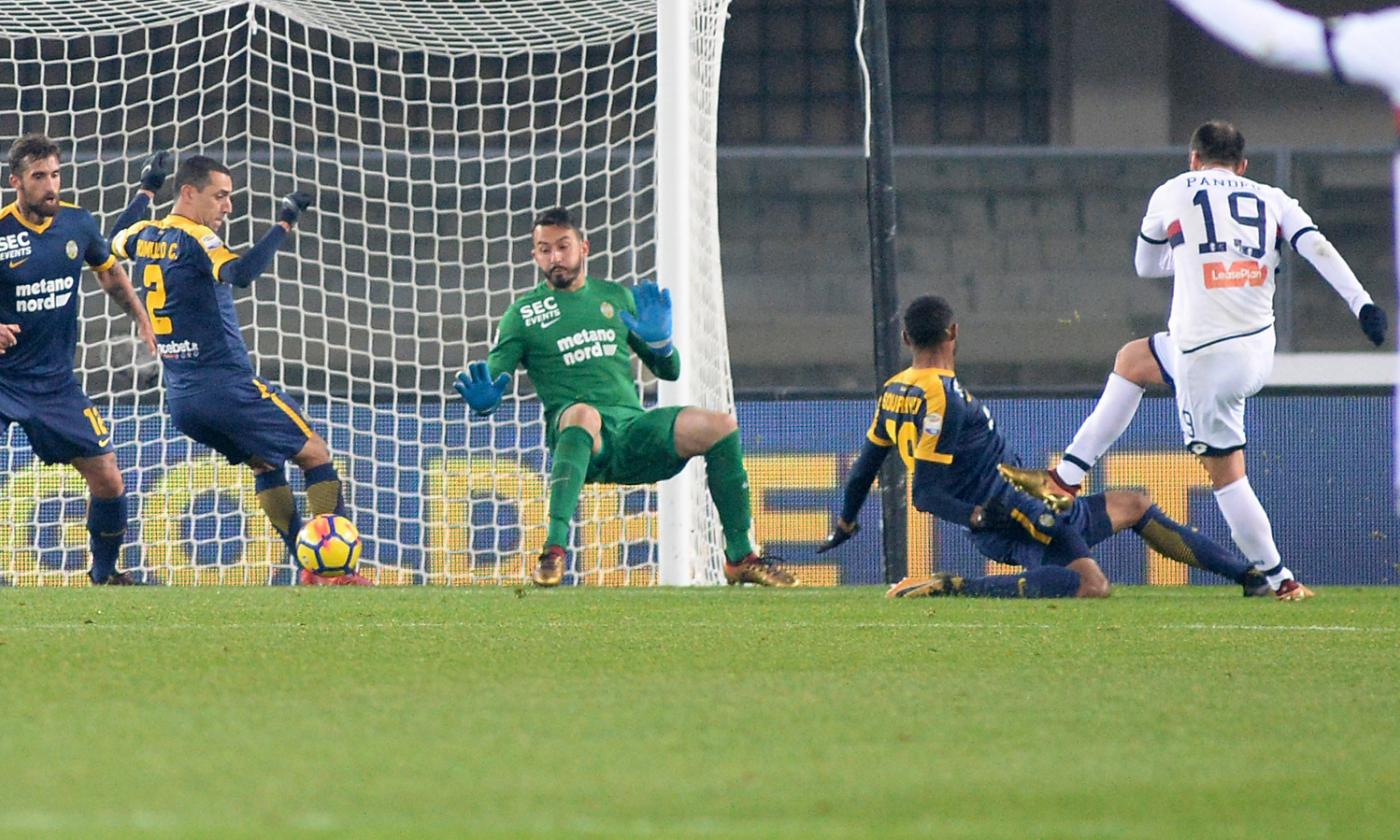 Serie A: tris dell'Udinese a Crotone, Pandev decide Verona-Genoa VIDEO