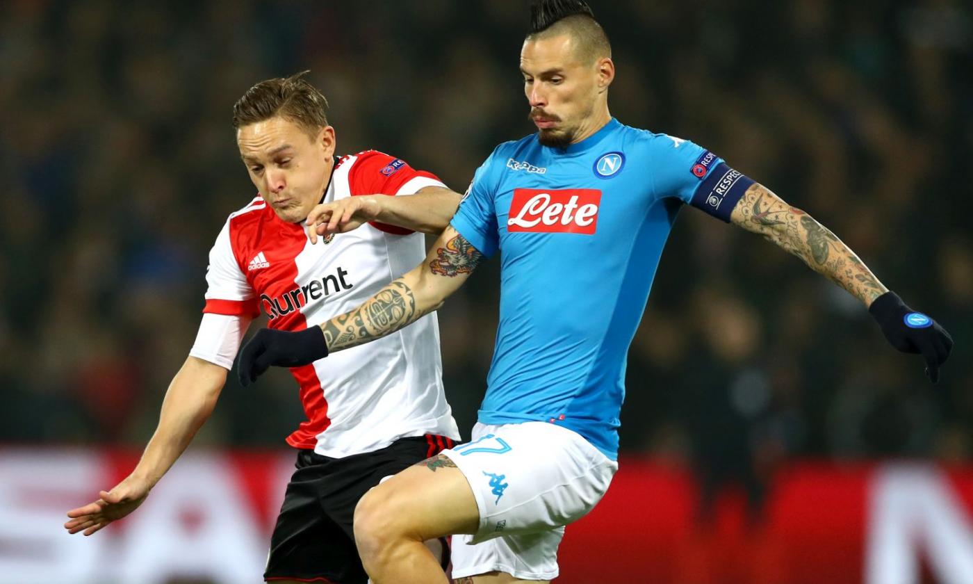 Napoli, retroscena su Hamsik