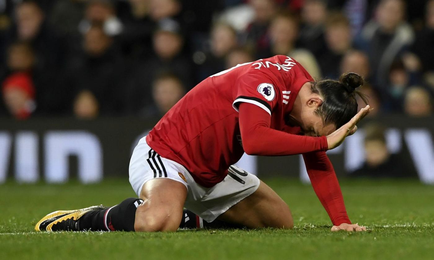 Man United, Ibrahimovic può partire a gennaio: le soluzioni