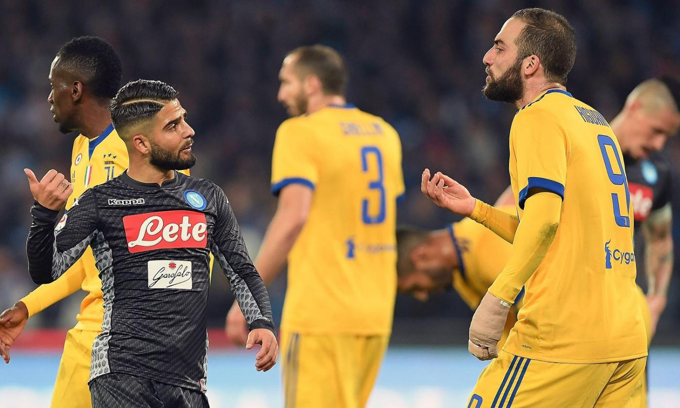 Napoli-Juve, Insigne esce in lacrime