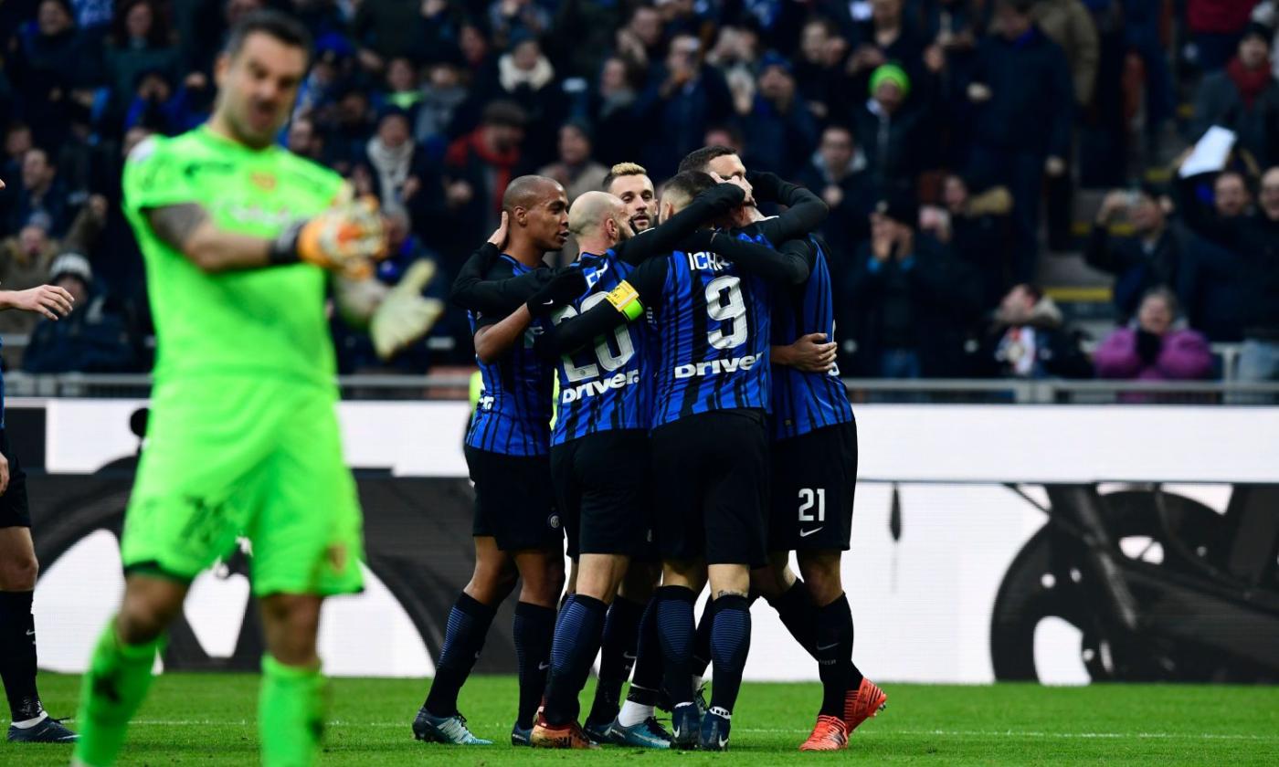 Inter meravigliosa: 5-0 al Chievo e primo posto in classifica VIDEO