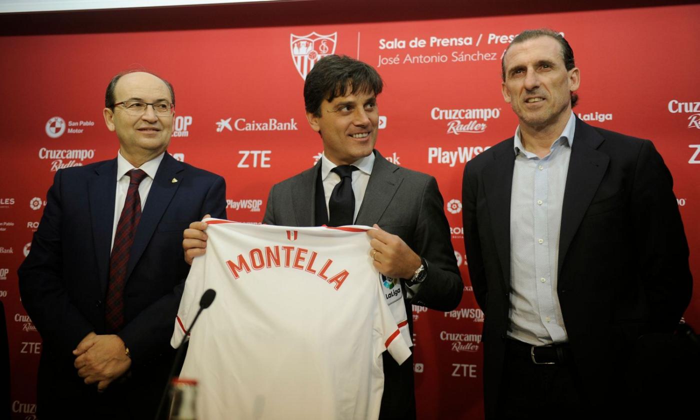 Montella unveiled as new Sevilla coach: "I will talk to Nzonzi"