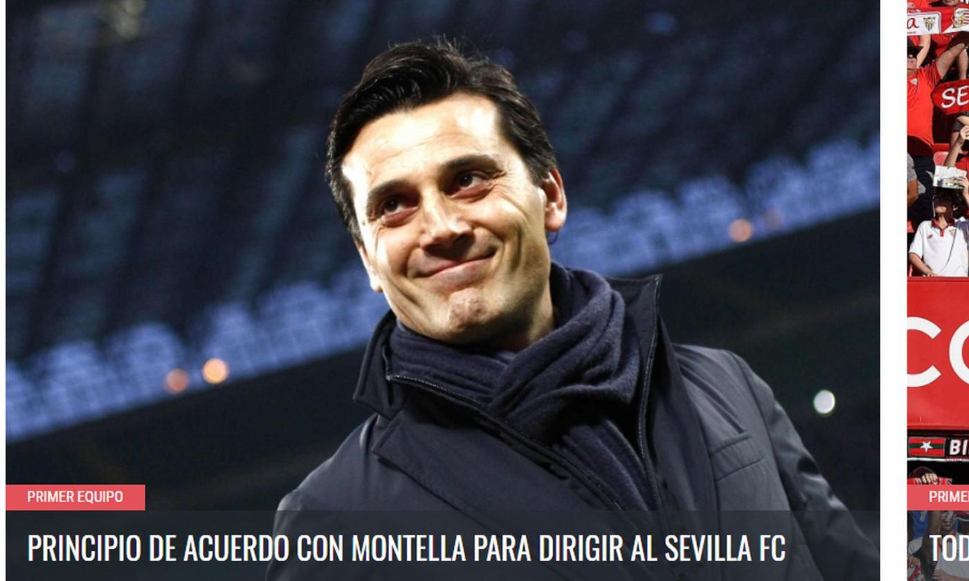 Ex-AC Milan coach Montella: "Enthusiastic about Sevilla, Spanish football is about entartainment"