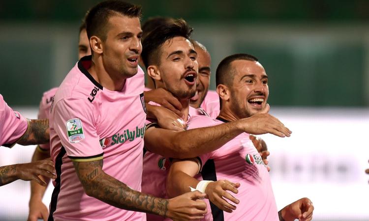 Palermo-Frosinone 2-1: il tabellino