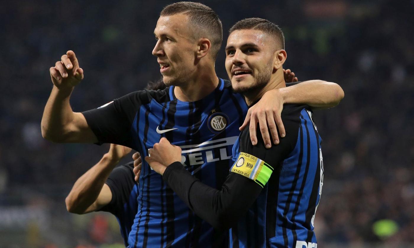 Perisic-Icardi, l'oro dell'Inter: meglio di loro in Europa solo Neymar e Cavani