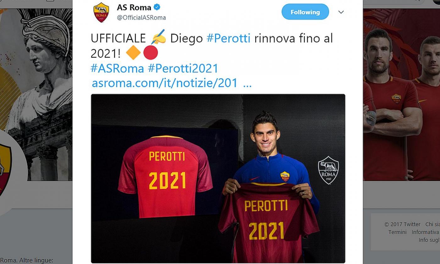 Roma, Strootman: 'Bravo Perotti! E grazie per quel gol in Champions'