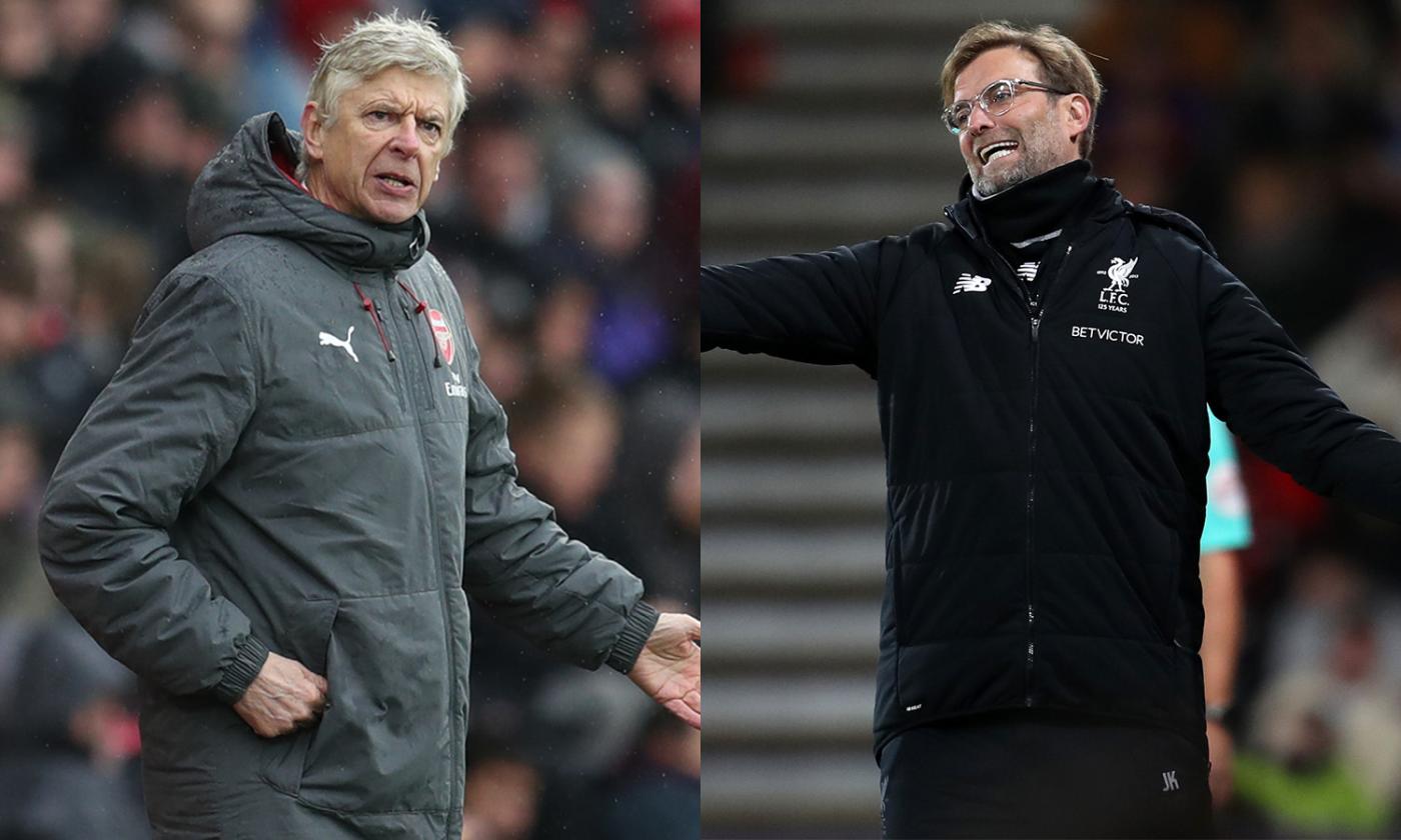 Arsenal-Liverpool, sfida inconcludente: Wenger e Klopp sono sopravvalutati