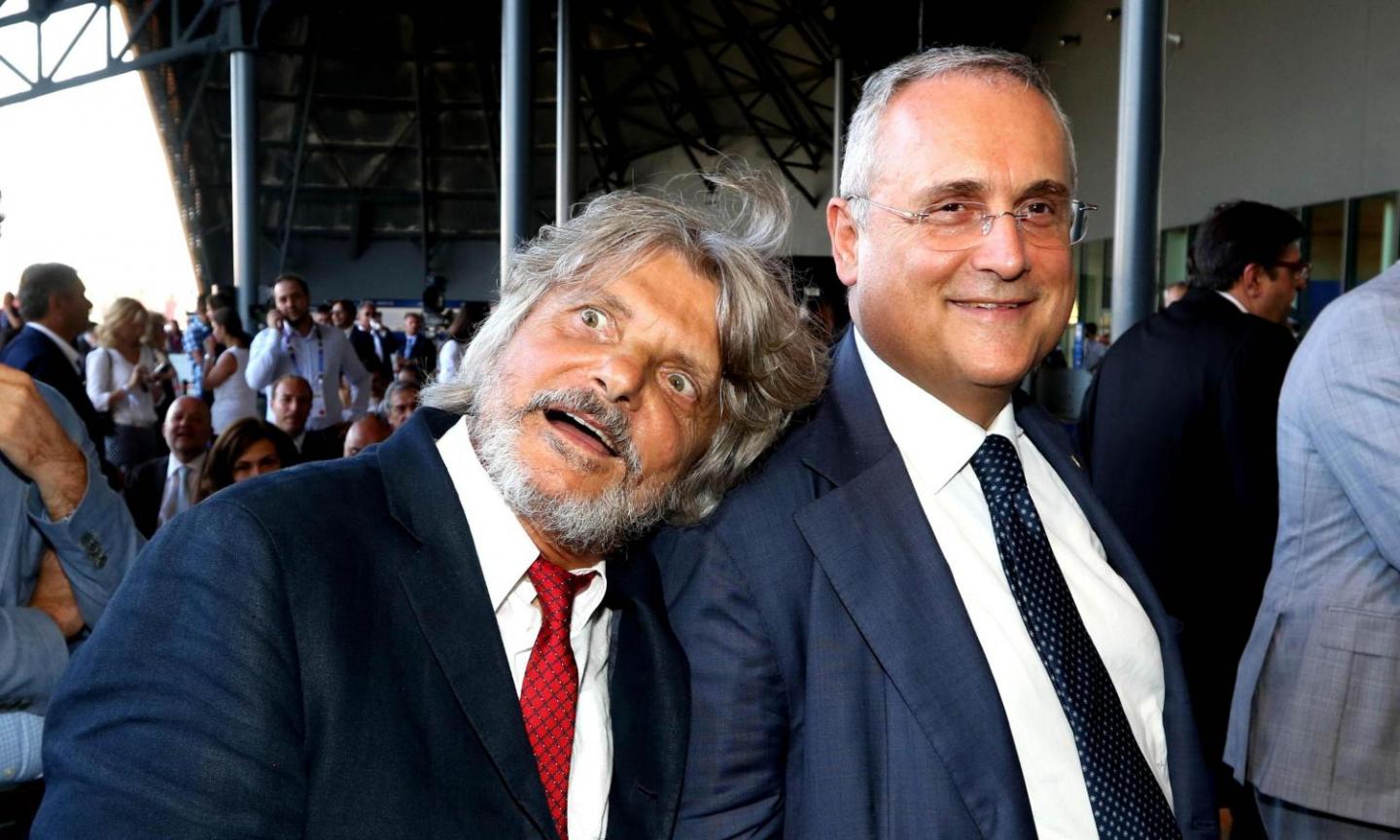 Sampdoria, Ferrero tra l’amicizia con Lotito e l’appuntamento al Tribunale fallimentare