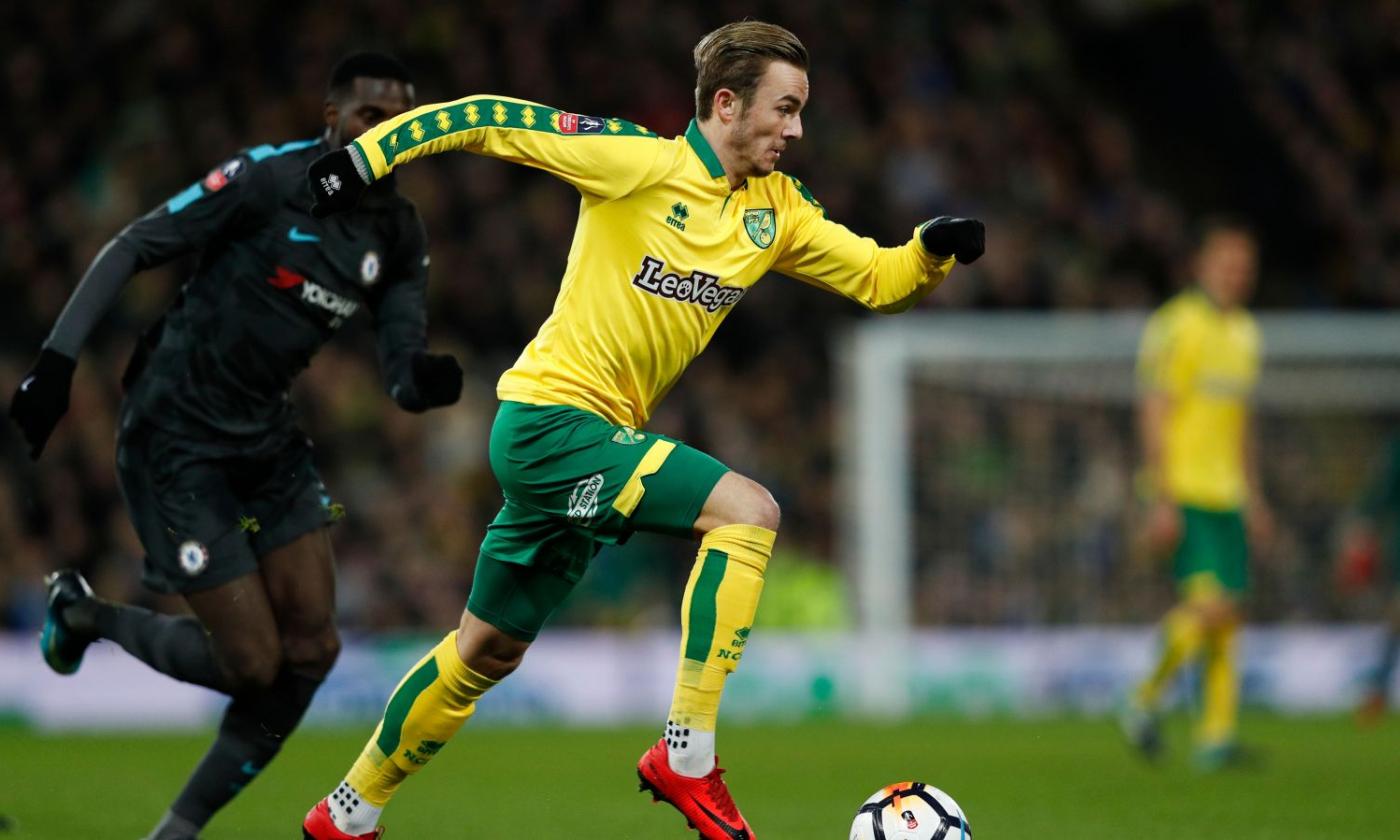 Norwich, tre club di Premier su Maddison