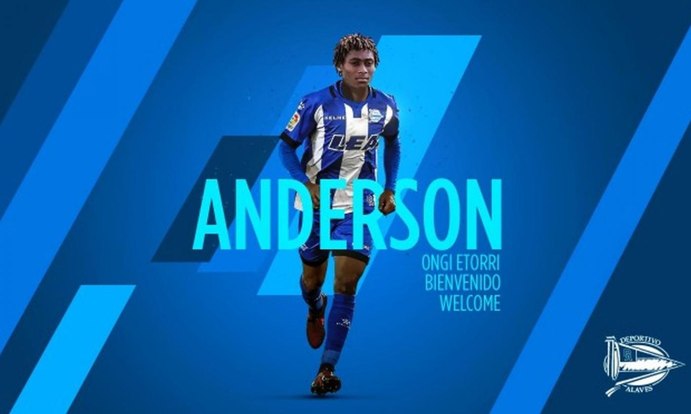 Alaves, UFFICIALE: preso il '96 Anderson Emanuel