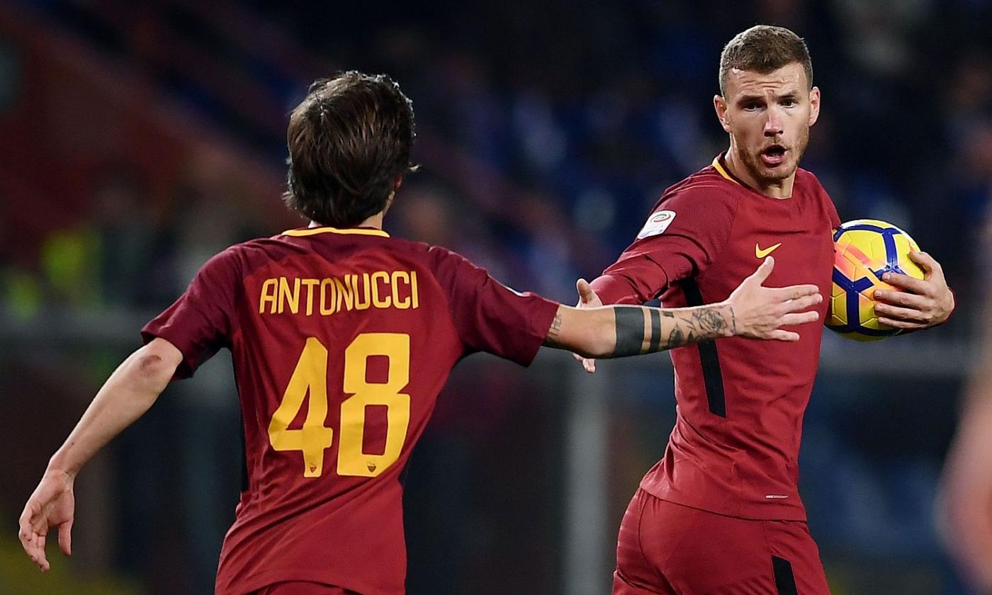 Roma, Antonucci: 'Mi rialzerò'. Ma Zaniolo e Nainggolan lo punzecchiano