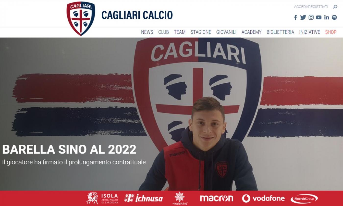 Cagliari, UFFICIALE: rinnova Barella